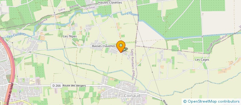 localisation de l'entreprise SCI DU SOLEIL  MONS