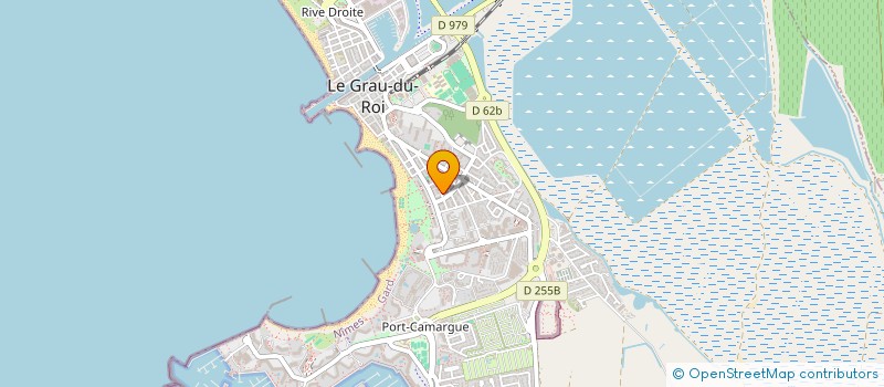 localisation de l'entreprise SCI DU SOLEIL  LE GRAU-DU-ROI