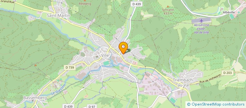 localisation de l'entreprise SCI DU SOLEIL  VILLE