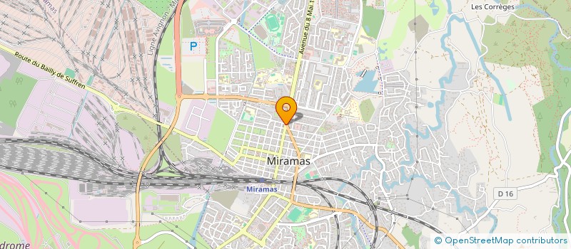 localisation de l'entreprise SCI DU SOLEIL à MIRAMAS