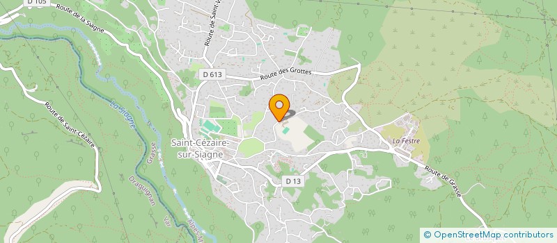 localisation de l'entreprise SCI DU SOLEIL D OR à SAINT-CEZAIRE-SUR-SIAGNE