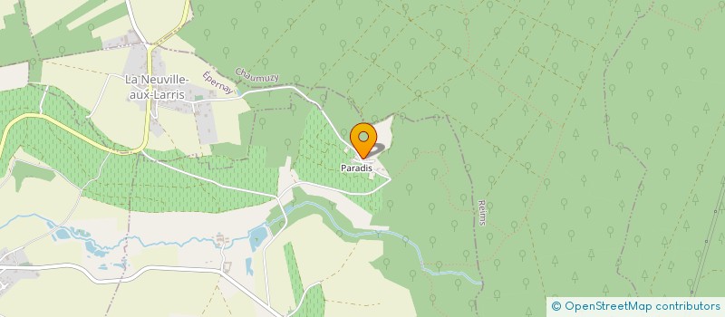 localisation de l'entreprise SCI DU SOLEIL DEUX  BELVAL-SOUS-CHATILLON