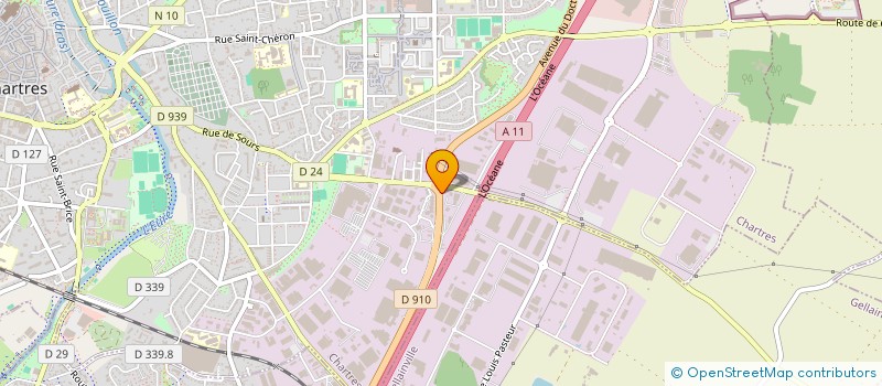 localisation de l'entreprise SCI DU SOLEIL LEVANT à CHARTRES