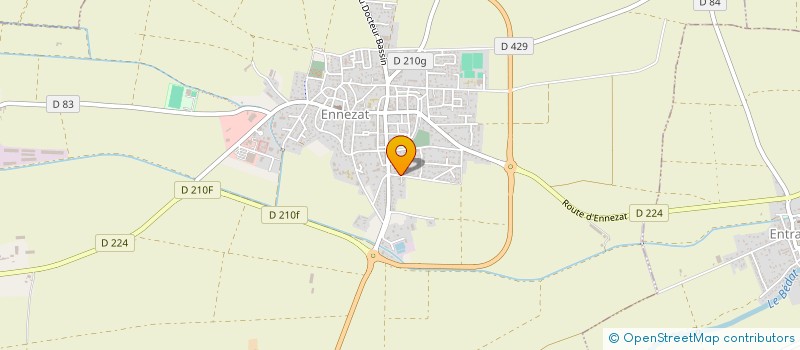 localisation de l'entreprise SCI DU SOLEIL LEVANT  ENNEZAT