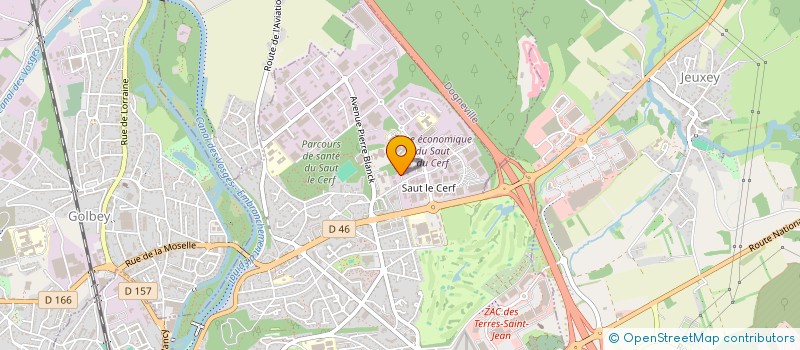 localisation de l'entreprise SCI DU SOLEIL LEVANT à EPINAL