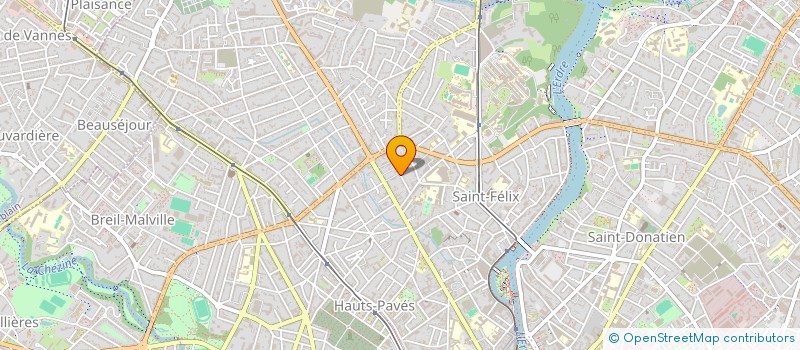 localisation de l'entreprise SCI DU SOLET à NANTES