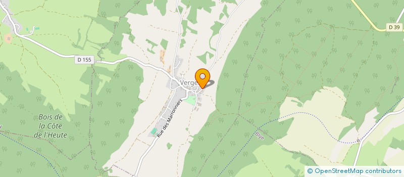 localisation de l'entreprise SCI DU SOLVAN  COURLANS