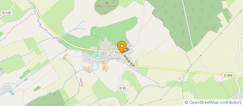 localisation de l'entreprise SCI DU SOTRE  FORCELLES-SAINT-GORGON