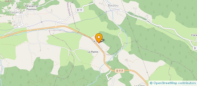 localisation de l'entreprise SCI DU SOULE à BAULOU