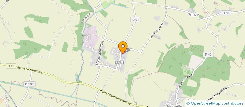 localisation de l'entreprise SCI DU SOULEILLA  CORRONSAC