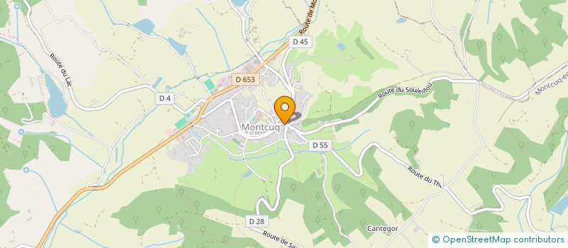 localisation de l'entreprise SCI DU SOULEILLOU  MONTCUQ-EN-QUERCY-BLANC