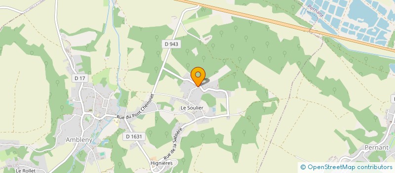 localisation de l'entreprise SCI DU SOULIER à AMBLENY