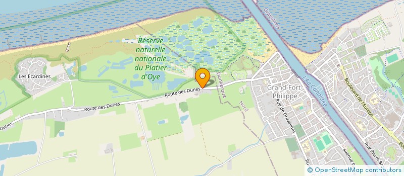 localisation de l'entreprise SCI DU SOULIER ROUGE  OYE-PLAGE