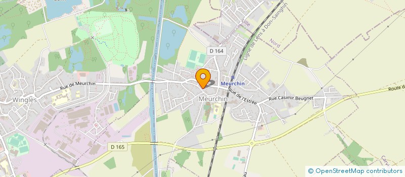 localisation de l'entreprise SCI DU SOURIRE  BENIFONTAINE