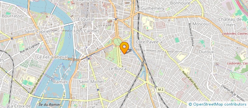 localisation de l'entreprise SCI DU SOURIRE à TOULOUSE