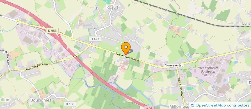 localisation de l'entreprise SCI DU SOURIRE à ROSULT