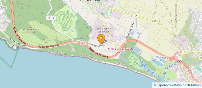 localisation de l'entreprise SCI DU SPITZKOPPE  L ETANG SALE