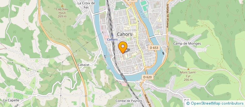 localisation de l'entreprise SCI DU SQUARE à CAHORS