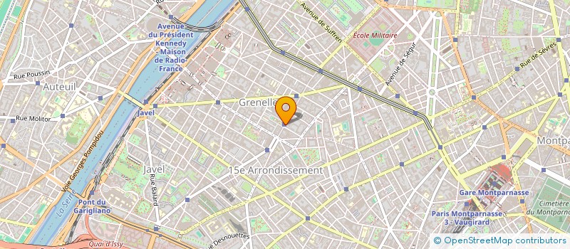 localisation de l'entreprise SCI DU SQUARE à PARIS