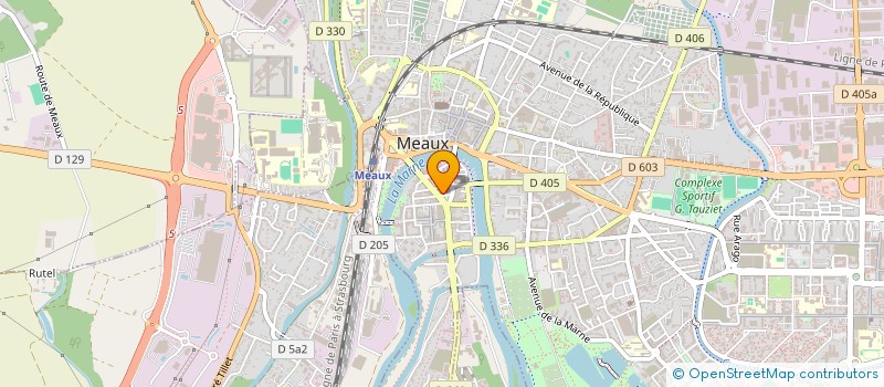 localisation de l'entreprise SCI DU SQUARE à MEAUX