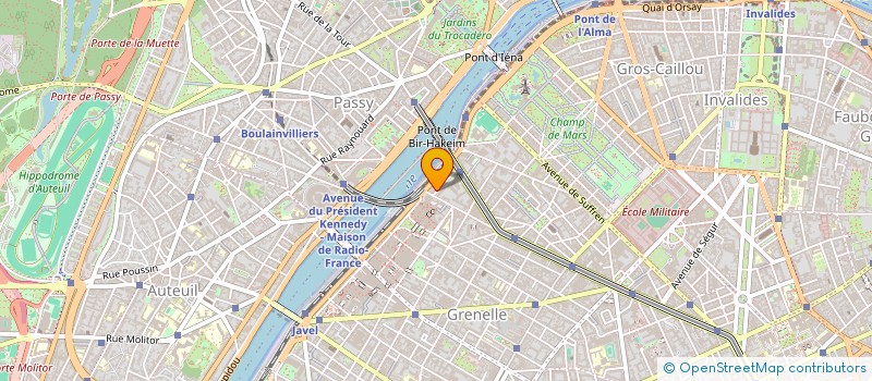 localisation de l'entreprise SCI DU SQUARE  PARIS