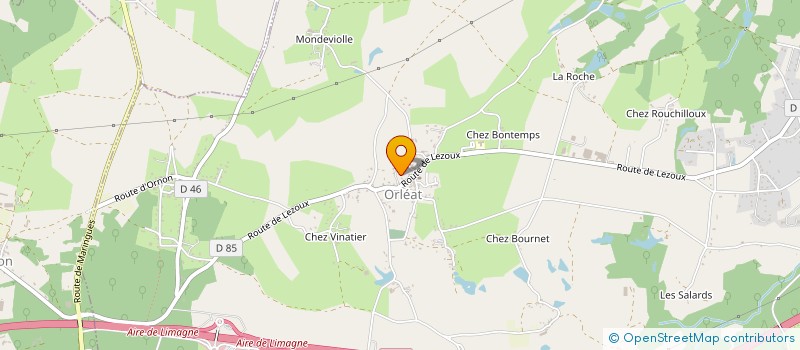 localisation de l'entreprise SCI DU SQUARE DES DAMES  ORLEAT