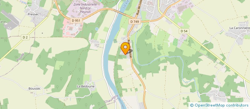 localisation de l'entreprise SCI DU SQUARE DU 8 MAI  CHAUVIGNY