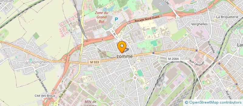 localisation de l'entreprise SCI DU STADE à LILLE