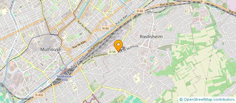 localisation de l'entreprise SCI DU STADE  RIEDISHEIM