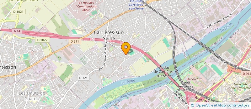 localisation de l'entreprise SCI DU STADE à CARRIERES-SUR-SEINE