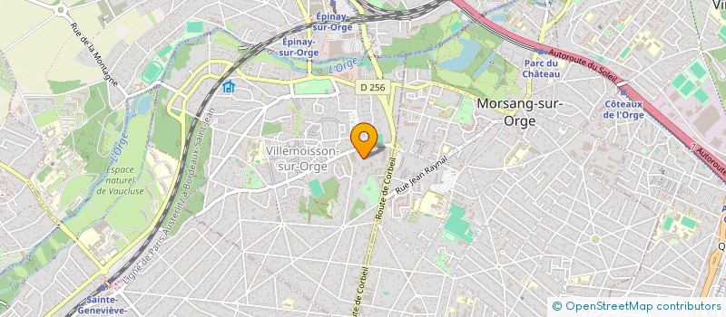 localisation de l'entreprise SCI DU STADE à VILLEMOISSON-SUR-ORGE