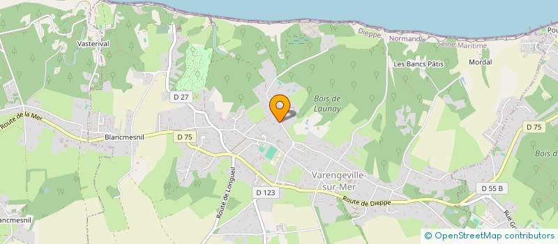 localisation de l'entreprise SCI DU STADE à VARENGEVILLE-SUR-MER