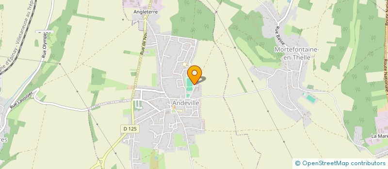 localisation de l'entreprise SCI DU STADE  ANDEVILLE