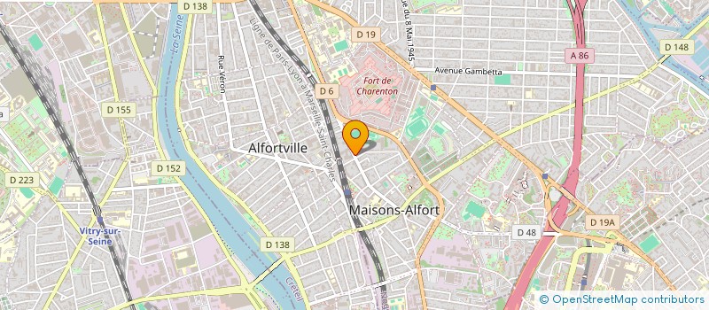 localisation de l'entreprise SCI DU STADE à MAISONS-ALFORT