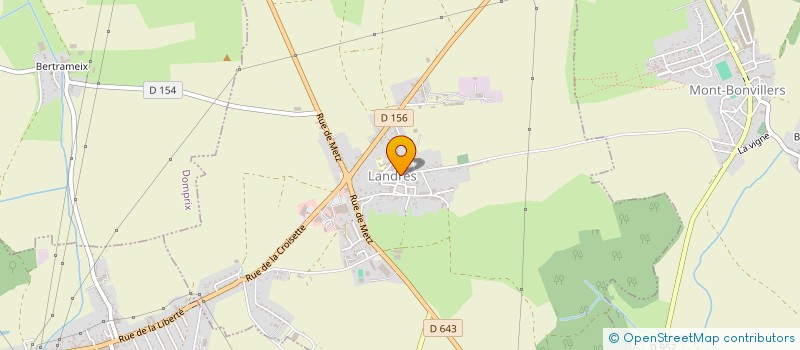 localisation de l'entreprise SCI DU STADE  LANDRES