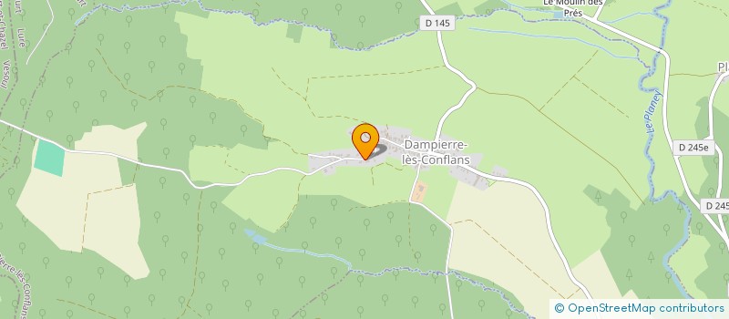 localisation de l'entreprise SCI DU STADE  HAUTEVELLE