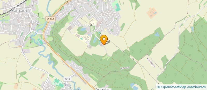 localisation de l'entreprise SCI DU STADE  WALHEIM