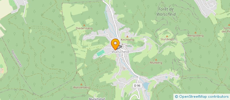 localisation de l'entreprise SCI DU STADE  HOMMERT