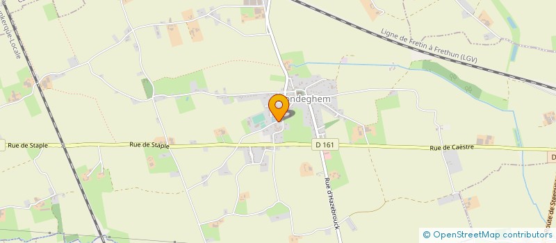 localisation de l'entreprise SCI DU STENBERG à HONDEGHEM