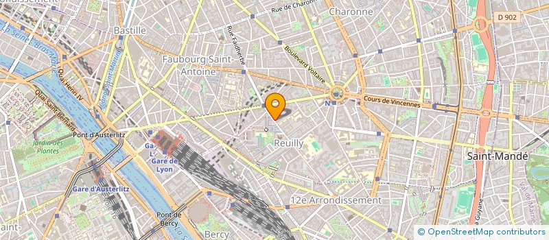 localisation de l'entreprise SCI DU SUCCES  PARIS