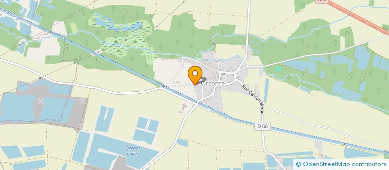 localisation de l'entreprise SCI DU SUD  ORCONTE