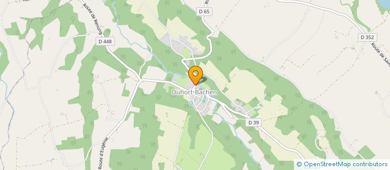 localisation de l'entreprise SCI DU SUD  DUHORT-BACHEN