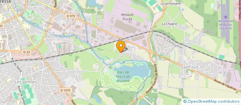 localisation de l'entreprise SCI DU SUD DE LOEZE à BOURG-EN-BRESSE