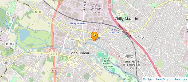 localisation de l'entreprise SCI DU SUQ  LONGJUMEAU