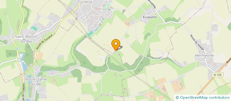 localisation de l'entreprise SCI DU SUREAU  TURRETOT