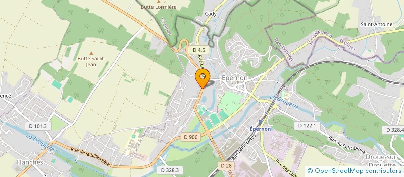 localisation de l'entreprise SCI DU SYCOMORE à EPERNON