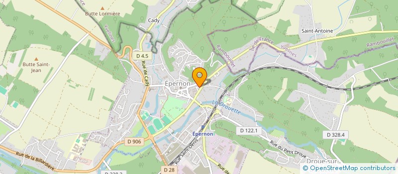 localisation de l'entreprise SCI DU SYCOMORE à EPERNON
