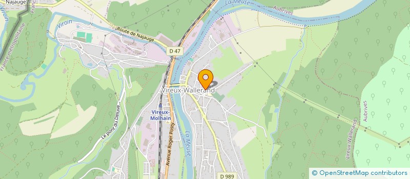 localisation de l'entreprise SCI DU TA  VIREUX-WALLERAND