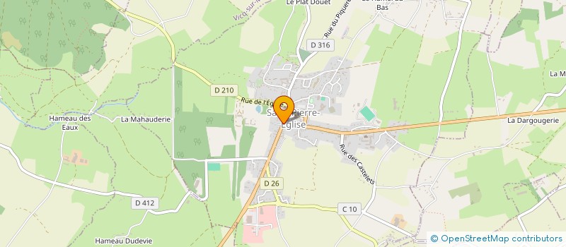 localisation de l'entreprise SCI DU TABELLION  SAINT-PIERRE-EGLISE