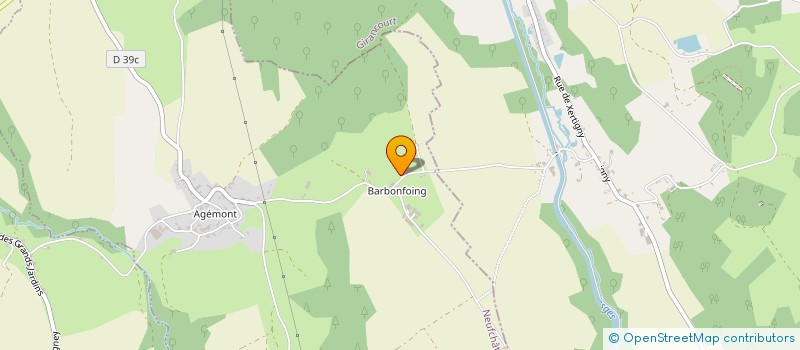 localisation de l'entreprise SCI DU TABELLION  DOMMARTIN-AUX-BOIS